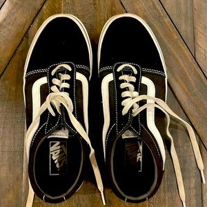 Black and white vans Shoes